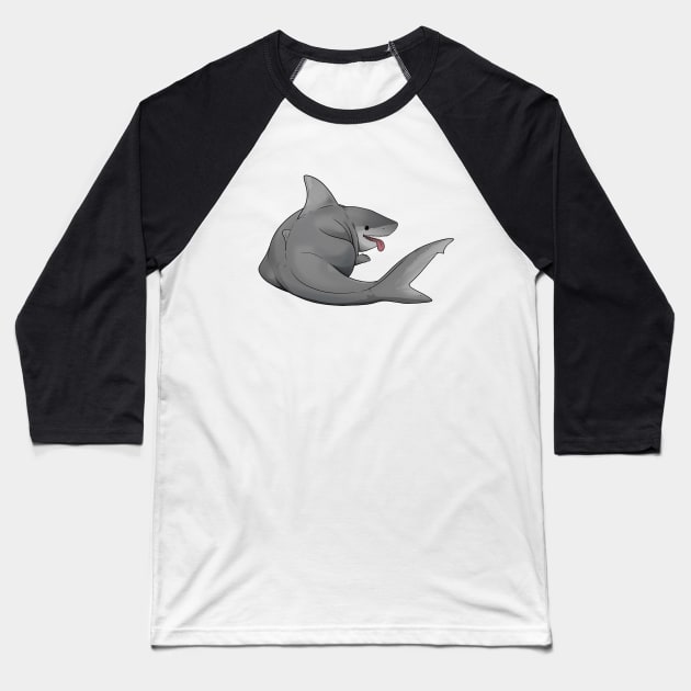 Pigeye Sharkpup! Baseball T-Shirt by nekoama